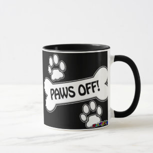 ¡Manos fuera! - taza