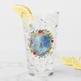 Manos rezando acuarela