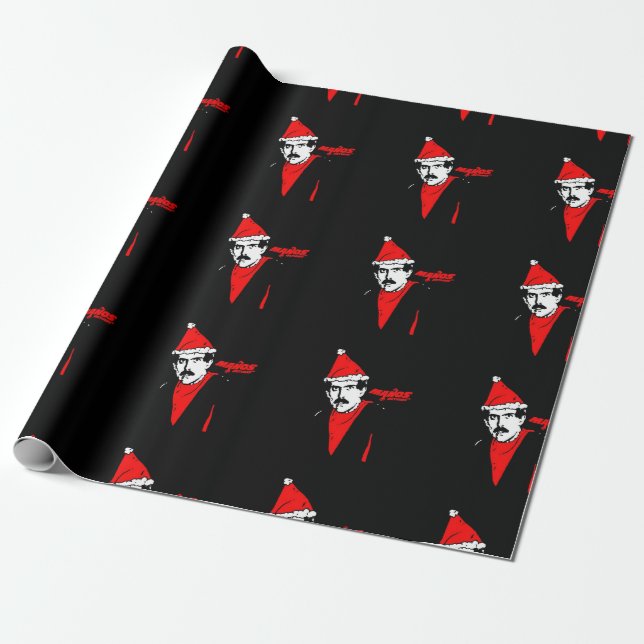 Manos vuelve el papel de regalo principal del (Desenrollado)