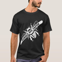 Manosee la camiseta oscura de los hombres del