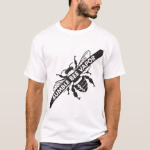 Manosee la camiseta unisex del vapor de la abeja
