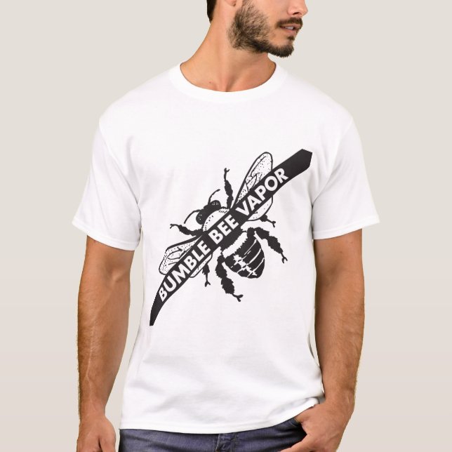 Manosee la camiseta unisex del vapor de la abeja (Anverso)