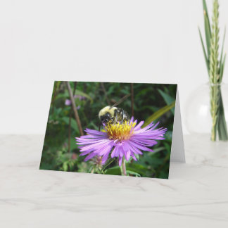 Manosee la tarjeta de felicitación de la abeja