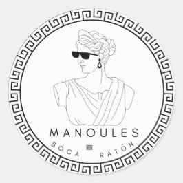 Manoules Pequeños Pegatinas