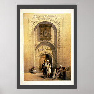 Mansión moderna en El Cairo, árabe, arte Roberts/H