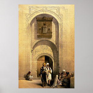 Mansión moderna en El Cairo, árabe, arte Roberts/H