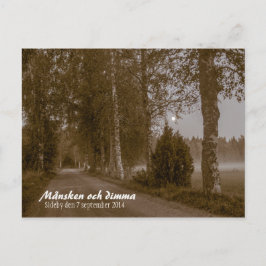 Månsken och dimma CC0545 Postal Sideby