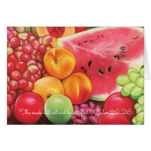 Manso coma y sea pasteles de la fruta de