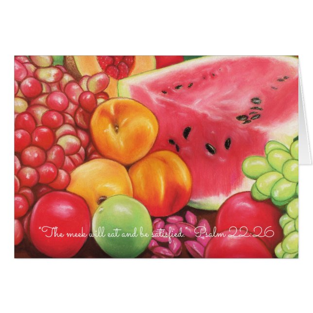 Manso coma y sea pasteles de la fruta de (Anverso (Horizontal))