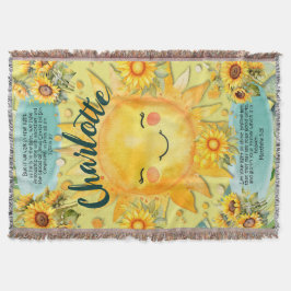 Manta 1 Juan 1:7 Mujeres cristianas Sunshine