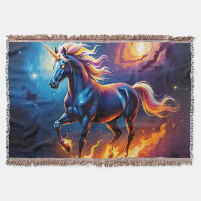 Manta „2026 – Das Jahr des Feuerpferds“ (Anverso)