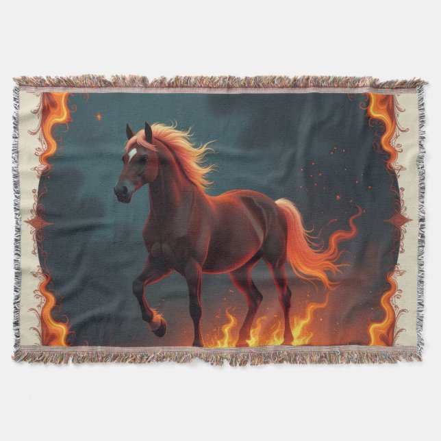 Manta „2026 – Das Jahr des Feuerpferds“8 (Anverso)