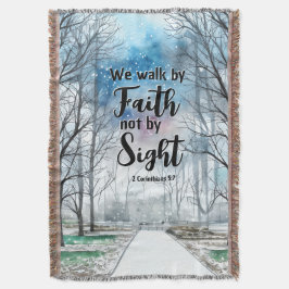 Manta 2 Corintios 5:7 Caminar por la fe no por la vista