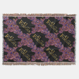 Manta 41 cumpleaños