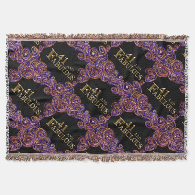 Manta 41 cumpleaños (Anverso)