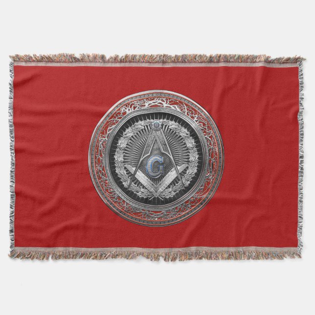 Manta [500] Master Mason - Silver Square & Compass (Anverso)
