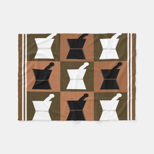 Manta #5 del paño grueso y suave del farmacéutico (Frente (Horizontal))