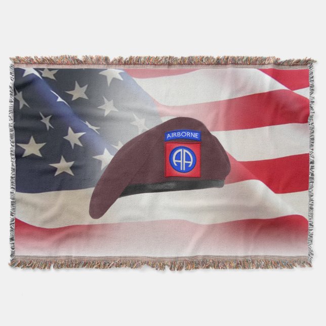 Manta 82.ª División Aérea Paratrooper Beret (Anverso)