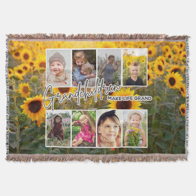 Manta 8 Foto "Los abuelos hacen la vida grande" (Anverso)