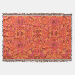 Manta Abstrack Red Exclusive Pattern