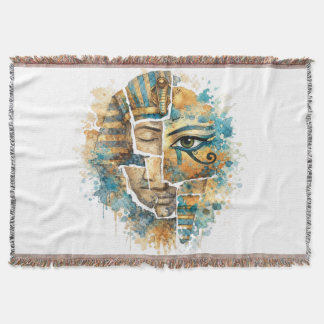 Manta Abstract Egyptian Pharaoh with Eye of Horus