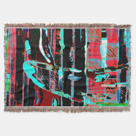Manta Abstract Freedom – Custom Throw Blanket