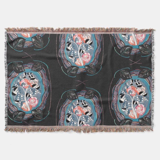 Manta Abstract pattern , seamless illustration 7 (Anverso)