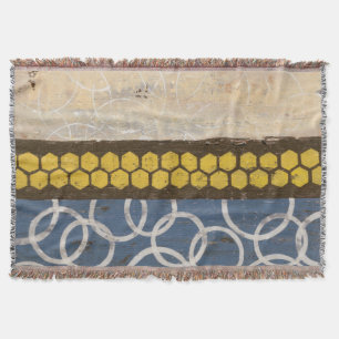 Manta Abstracto de Honey Comb I