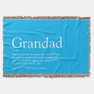 Manta Abuelo Abuelito Papá Definición Cielo Azul