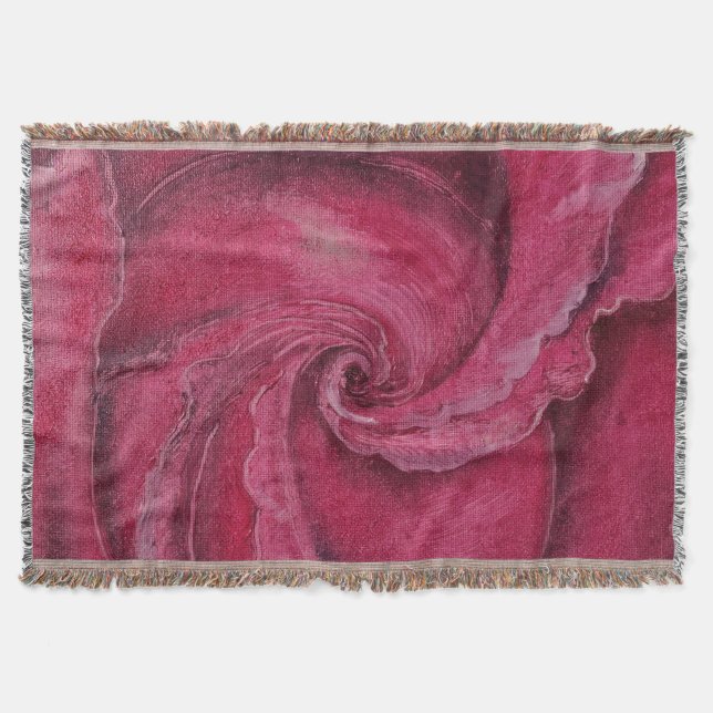 Manta Acercamiento a la rosa roja (Anverso)