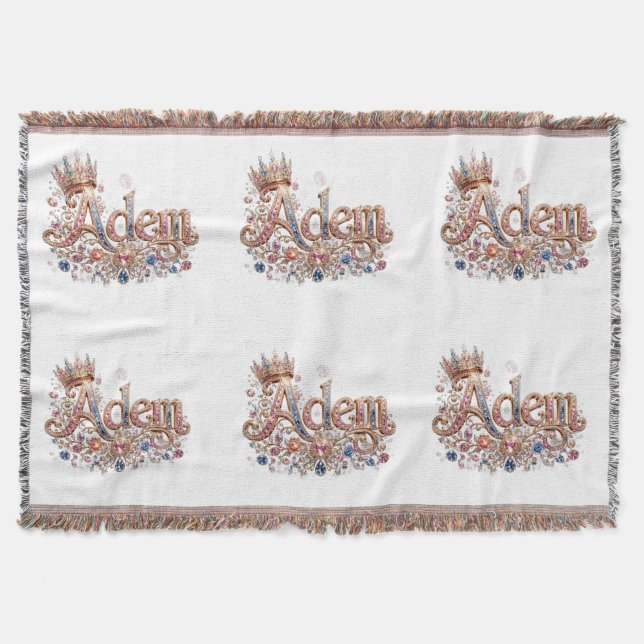 Manta acogedora Adam Crown (Anverso)