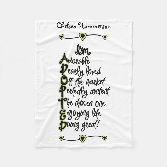 Manta adoptada verde y negra del paño grueso y (Anverso)