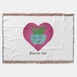 Manta Adorablemente gracioso Aloeve You Aloe