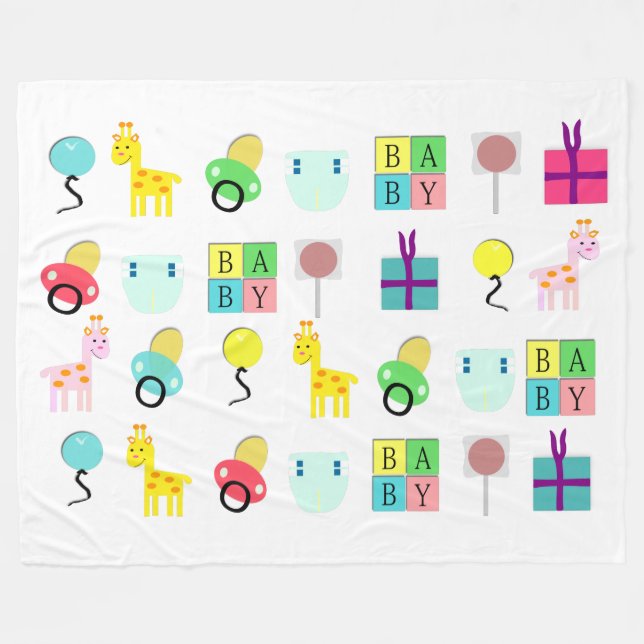 Manta adulta del bebé del diseño lindo lindo del (Frente (Horizontal))