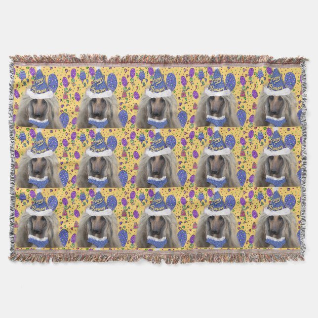 MANTA AFGHAN HOUND (Anverso)