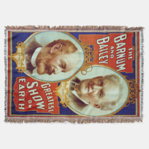 Manta Afiche de época de Barnum y Bailey Circus