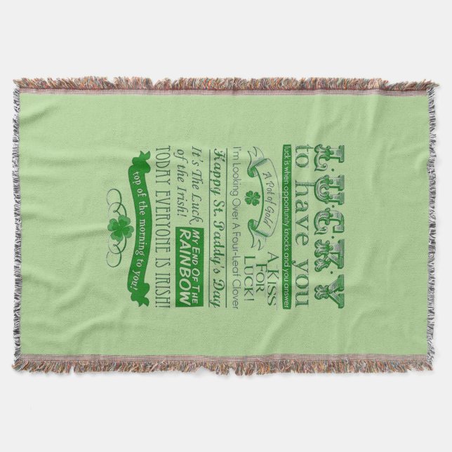 Manta Afortunado De Tenerte (Anverso)