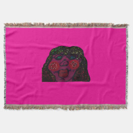 Manta African-American Cartoon Character Portrait