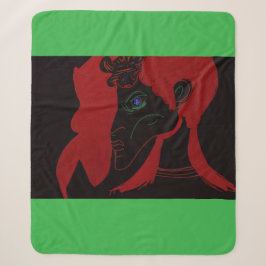 Manta africana de la reina Beastmaster Sherpa