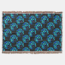Manta Afro Diva Turquoise Verde azulado