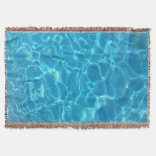 Manta Agua de Piscina Azul Celeste Cristalina