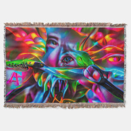 Manta Aichmofobia: Vivid Surreal Art