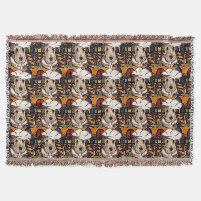 Manta Airedale Terrier (Anverso)