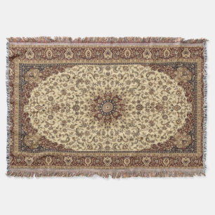 Manta Alfombra floral persa turca oriental