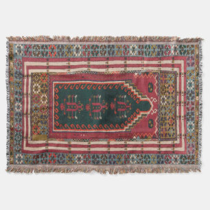 Manta Alfombra Oriental Antigua Kilim