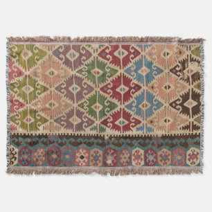 Manta Alfombra turca Kilim
