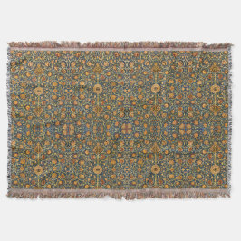 Manta Alfombra vintage de William Morris Holland Park