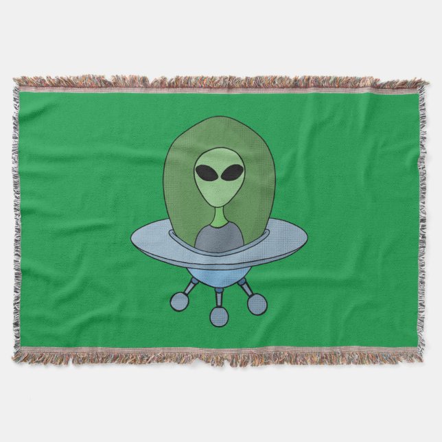 Manta Alien en su pequeña nave espacial (Anverso)