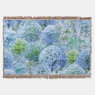 Manta Alliums Azules