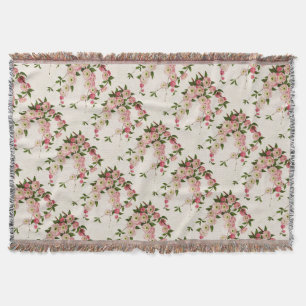 Manta Almendras Rojas Rojas Rosa Victorianas